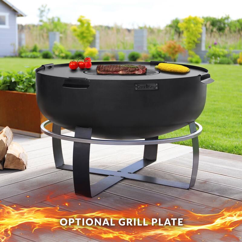 Viking 32" XXL Fire Pit with Cover Lid