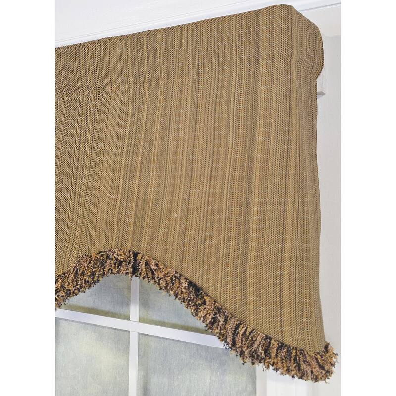 RLF Home Dark Wood Cornice Valance