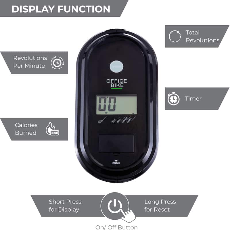 Upright Training X-Bike With Magnetic Resistance - Digital Display