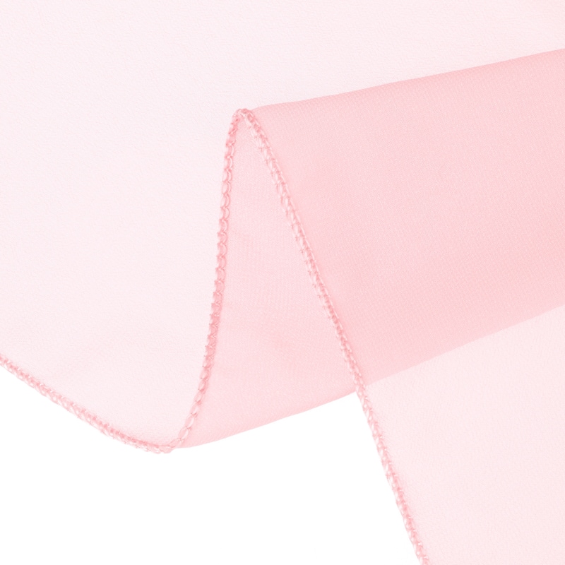 6 Pack 10ft Chiffon Table Runners, Sheer Romantic Table Runner - 28x120 Inch