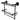 Allied Brass 16 Inch Gallery Double Glass Shelf with Towel Bar
