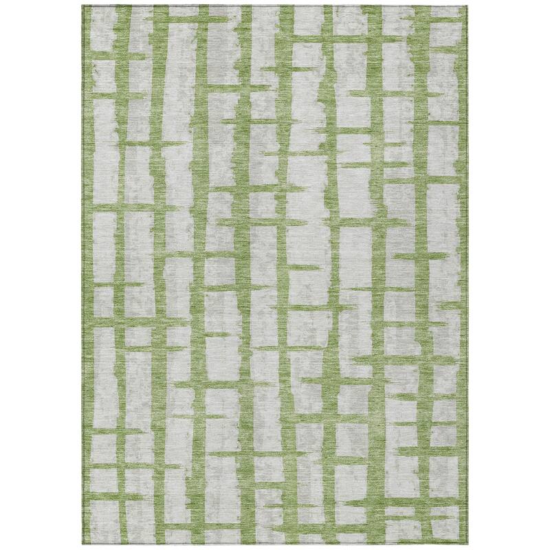 Machine Washable Indoor/ Outdoor Chantille Contemporary Rug
