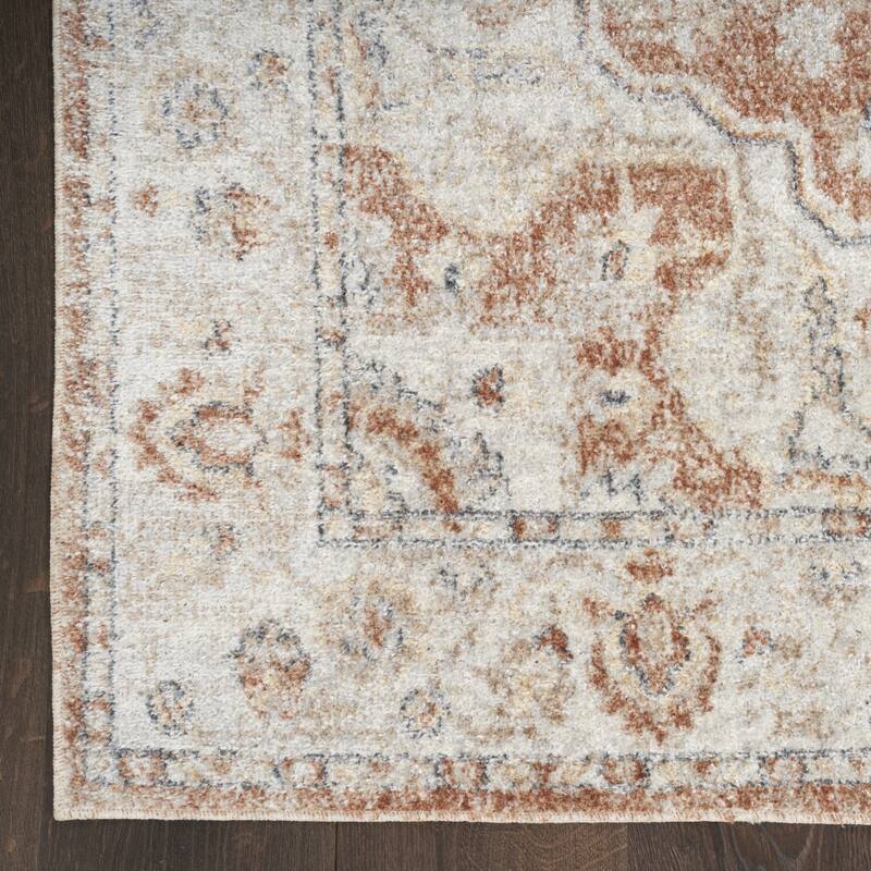 Sepon Power Loomed Low Pile Area Rug By HomeRoots - 96' X '26' X '0.25