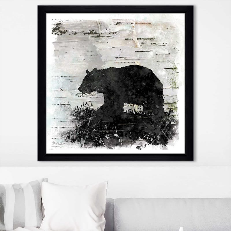 "Birchbark Bear" by Carol Robinson Print on Acrylic