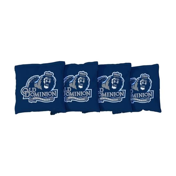 slide 2 of 3, Old Dominion Monarchs Blue Cornhole Bags All-Weather Resin Filled