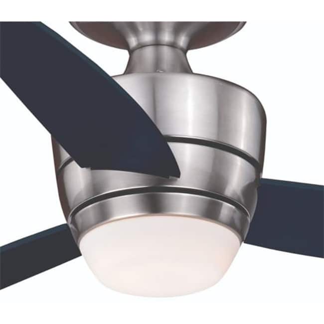 Bellevue Maxwell 44" 3 Blade LED Ceiling Fan with a Glass Shade
