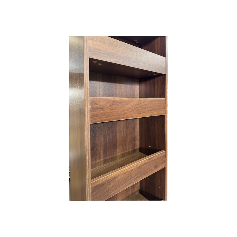 Anmytek 7 Tier Pull-Out Narrow Storage Shelf Multi-Functional Open Shelving Unit for Kitchen Living Room Bathroom