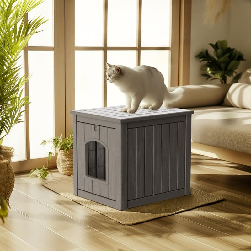 Waterproof Resin Cat House