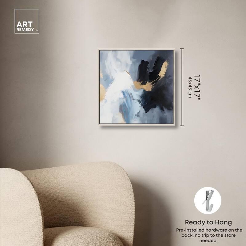 Turbulence I Canvas by Art Remedy
