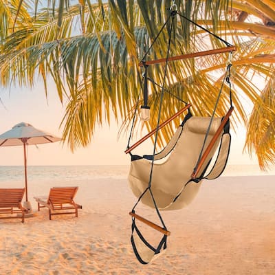 Patio Oxford Cloth Hammock Chair Loading for 220 LBS