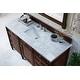 preview thumbnail 18 of 25, James Martin Vanities Brittany 60" Single Vanity, Burnished Mahogany