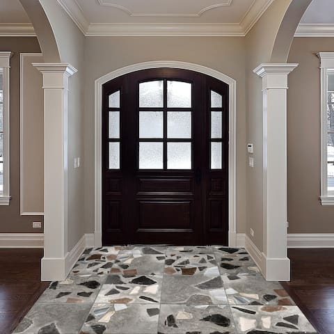 Merola Tile Rialto Decor 17.86" x 17.86" Porcelain Floor and Wall Tile