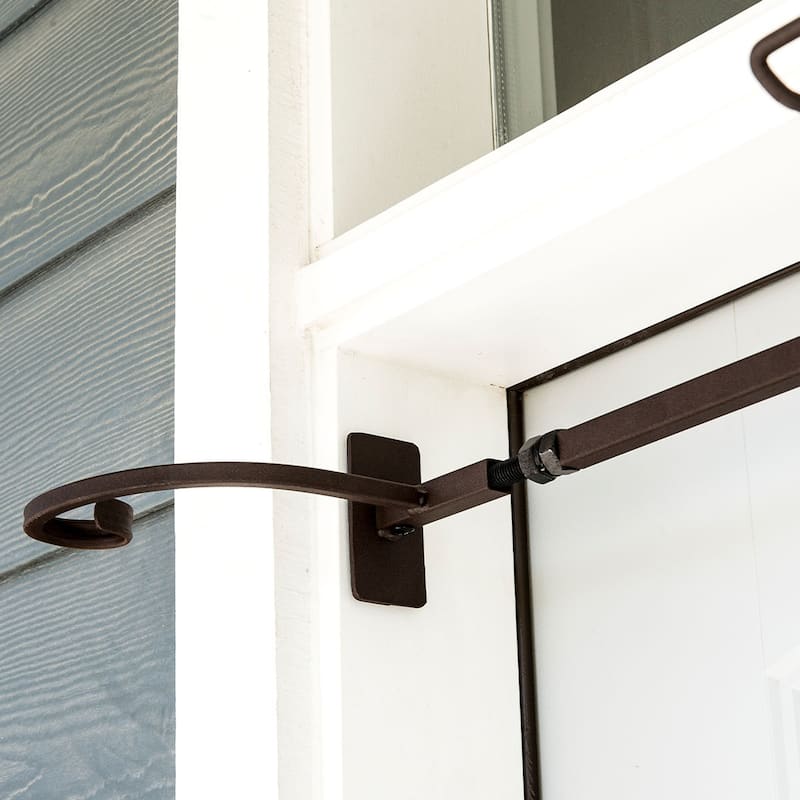 Slim Adjustable Width Single-door Garland Hanger