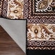 preview thumbnail 4 of 9, Superior Milan Floral Medallion Washable Indoor Runner or Area Rug