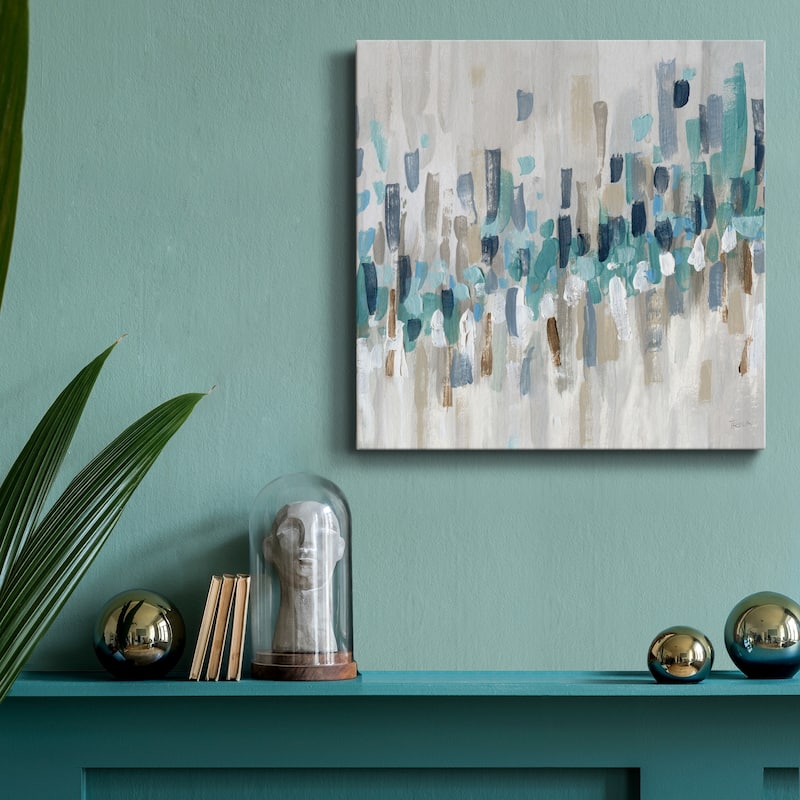 Staccato Blue II-Premium Gallery Wrapped Canvas - Ready to Hang