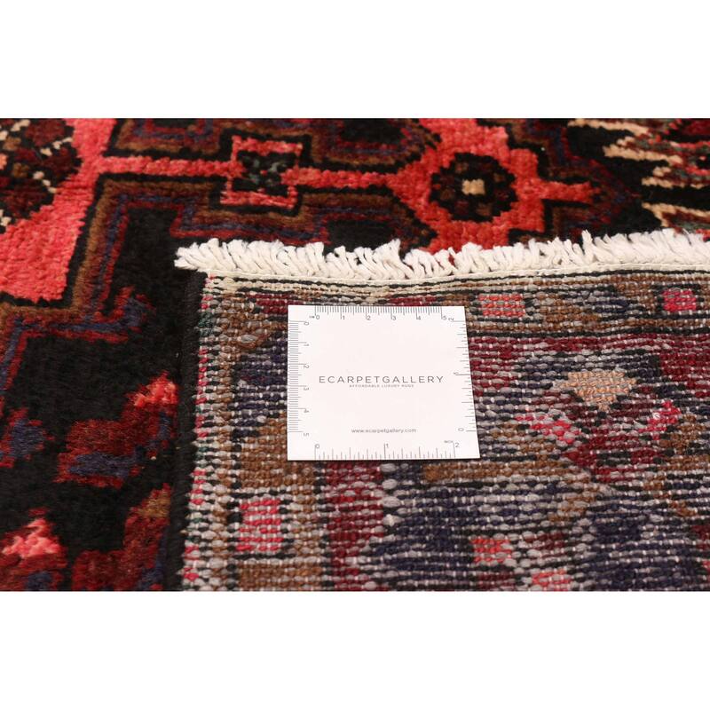 ECARPETGALLERY Hand-knotted Andelz Red Wool Rug - 4'2 x 6'6