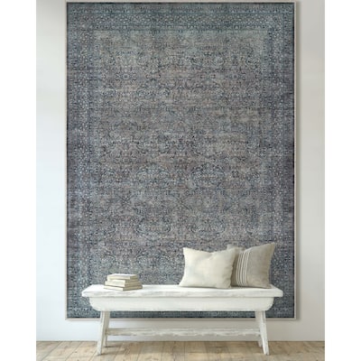 Well Woven Asha Vintage Juliette Persian Flat Pile Area Rug