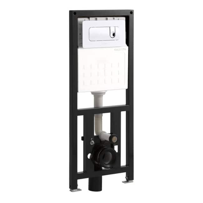 Kallista P70362-00 Pleo In-Wall Tank and Carrier System Less Actuator