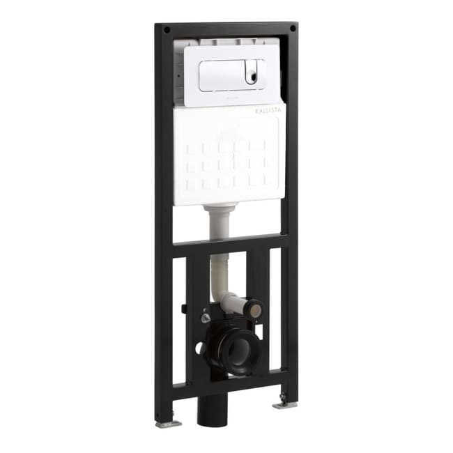 Kallista P70362-00 Pleo In-Wall Tank and Carrier System Less Actuator