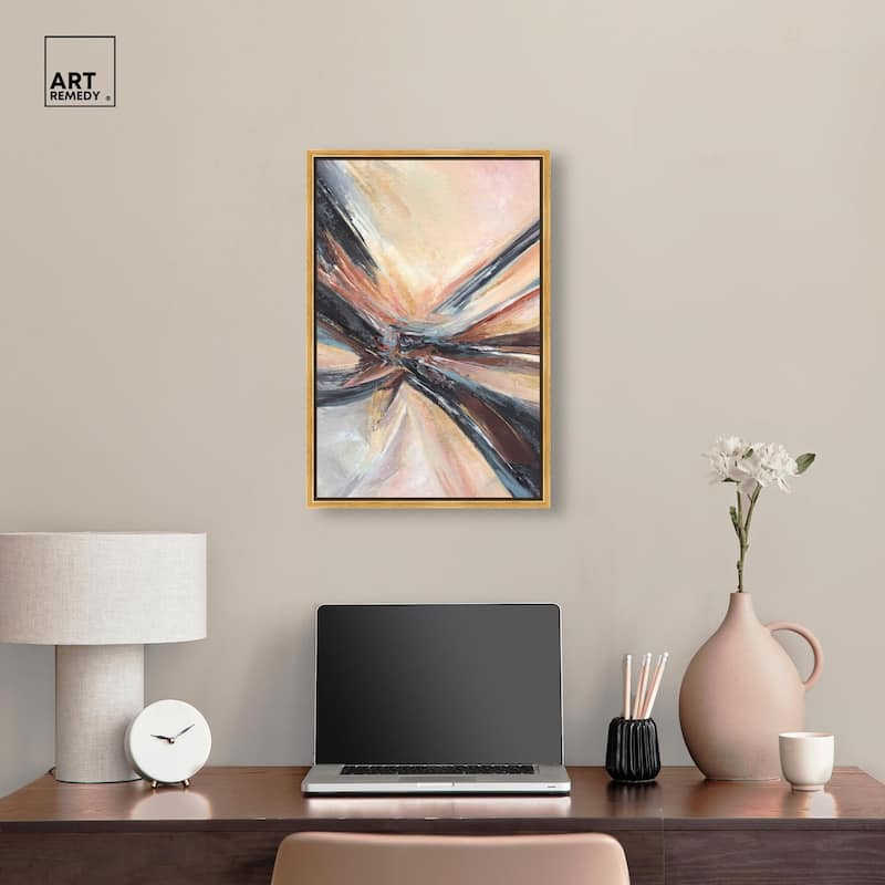 Desert Roads Canvas by Art Remedy