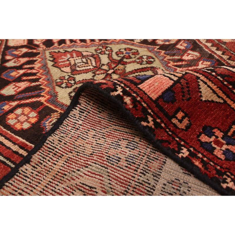 ECARPETGALLERY Hand-knotted Andelz Red Wool Rug - 4'5 x 7'7