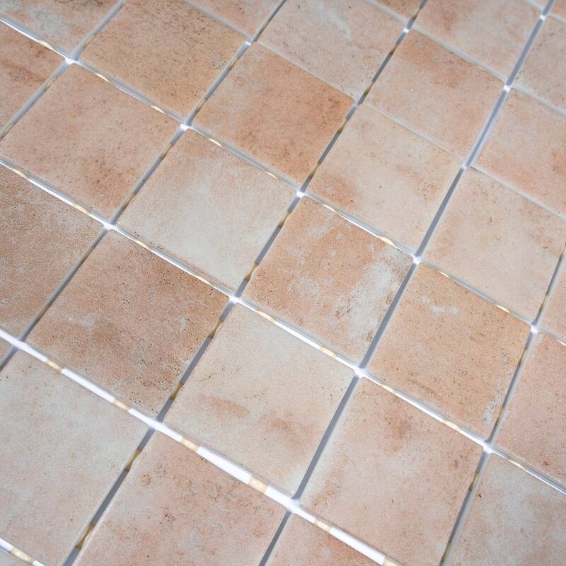 Lucenza 12x12 in. Matte Recycled Glass Uniform Square Mosaic Wall and Floor Tile (10.6 sq ft/case, 10-Pack)