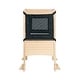 preview thumbnail 1 of 13, Foldable Wooden Step Stool for Kids with Anti-Slip Mat and Safety Rails