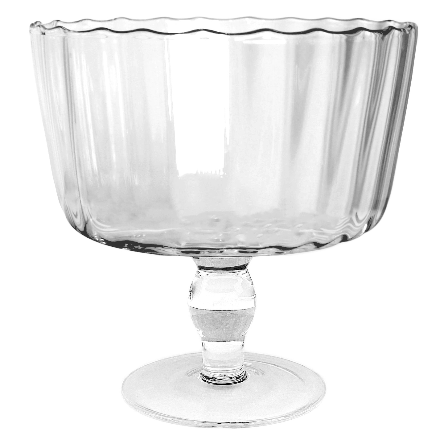 Glass trifle bowl cheap