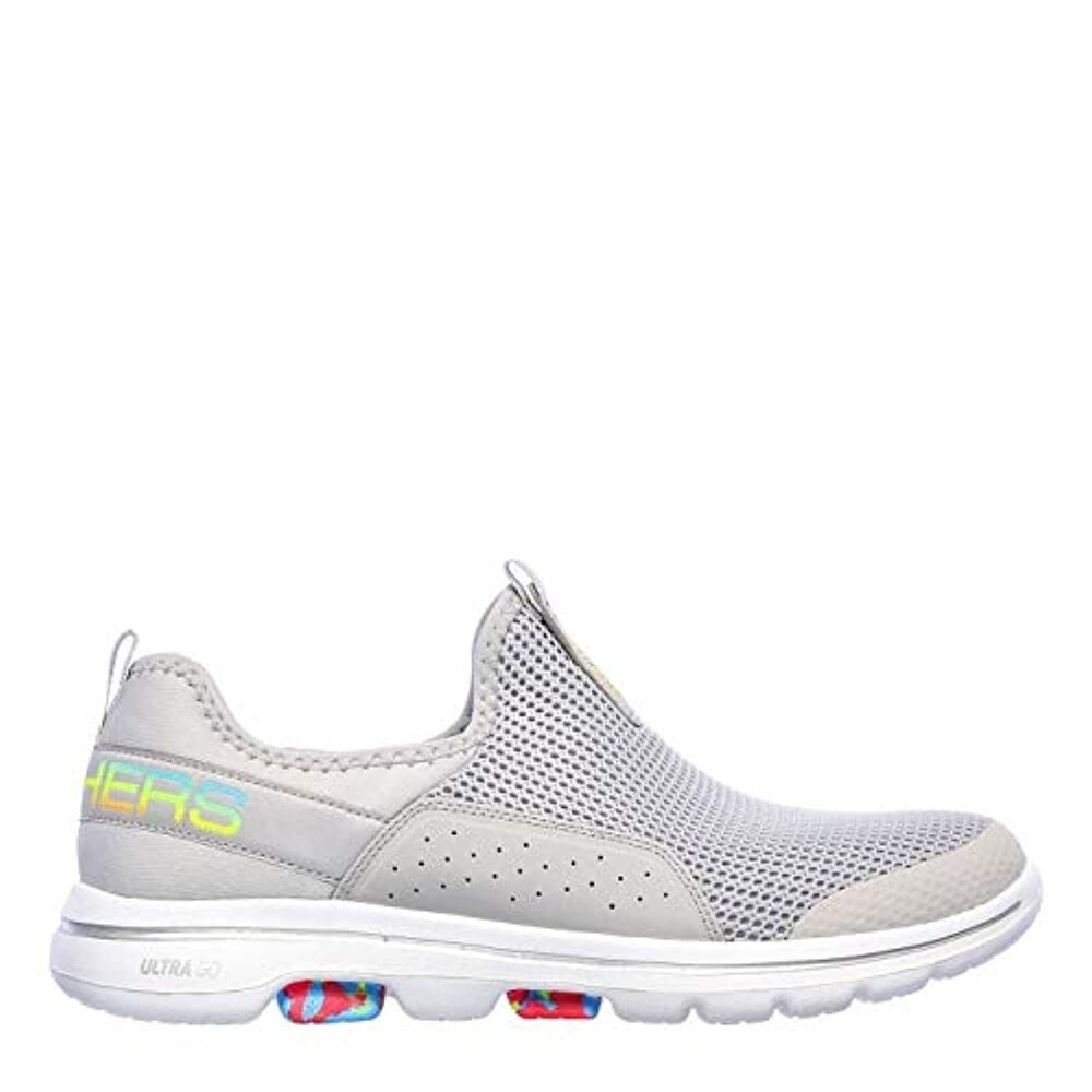 skechers grey womens shoes