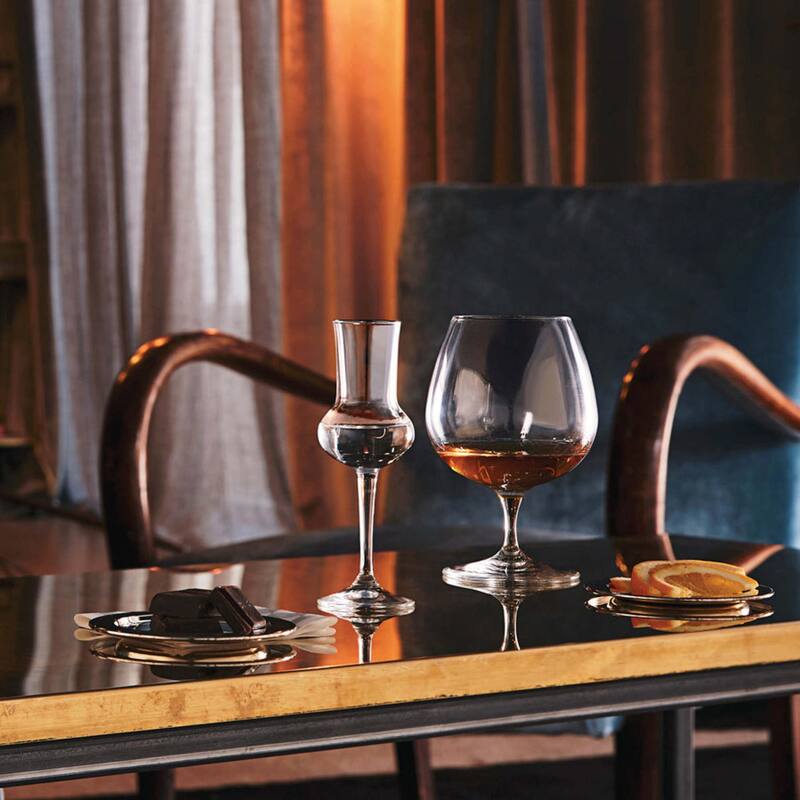 Bormioli Rocco Set of 6 Riserva Grappa Glasses - 2.75 oz.