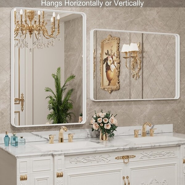 BED & BATH BEYOND ウォールミラー 　鏡　ミラー　46x56 BED & BATH BEYOND ウォールミラー 鏡 ミラー 46x56 Amazon.com