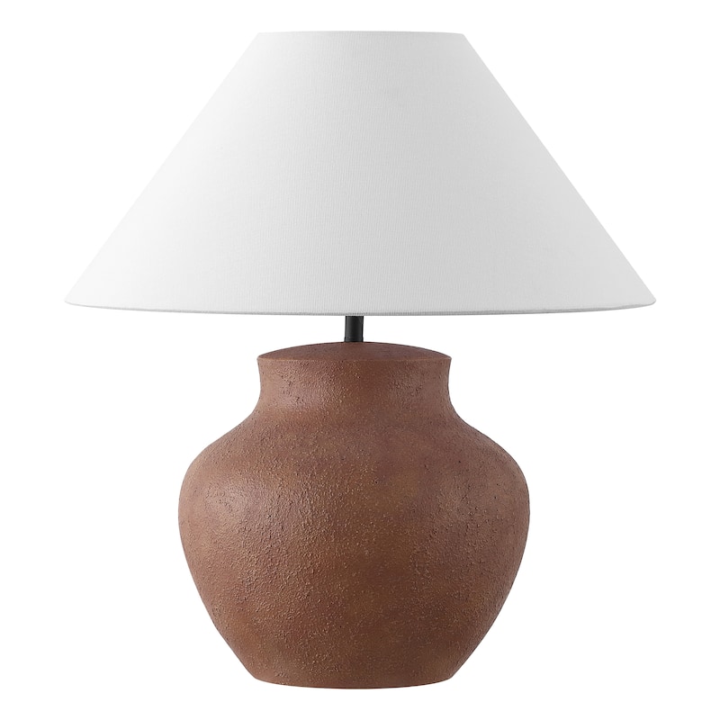 SAFAVIEH Couture Clay, 22-inch, Resin Table Lamp - 20"W x 20"D x 22"H