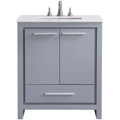 Elegant Lighting VF-1028-VW Filipo 30" Free Standing Single Basin