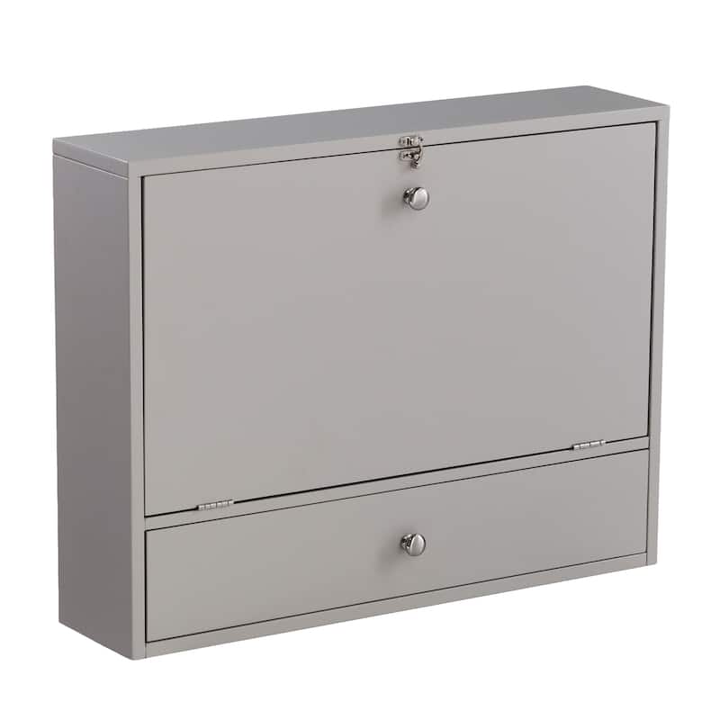 SEI Furniture Wall-mounted Folding Laptop Desk
