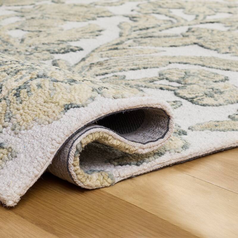 SAFAVIEH Handmade Jardin Clodette Floral Wool Rug