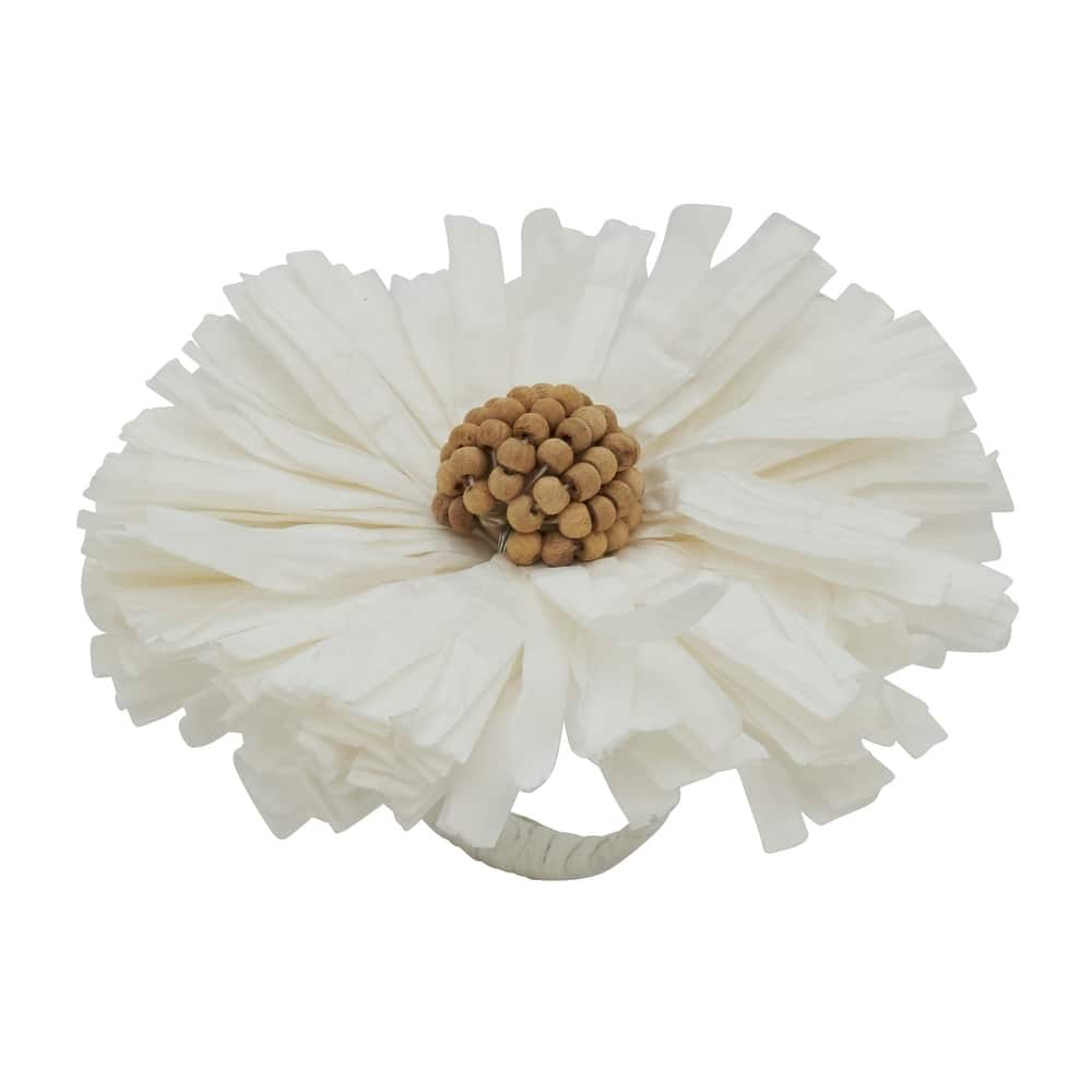 Raffia Charm Napkin Ring (Set of 4)