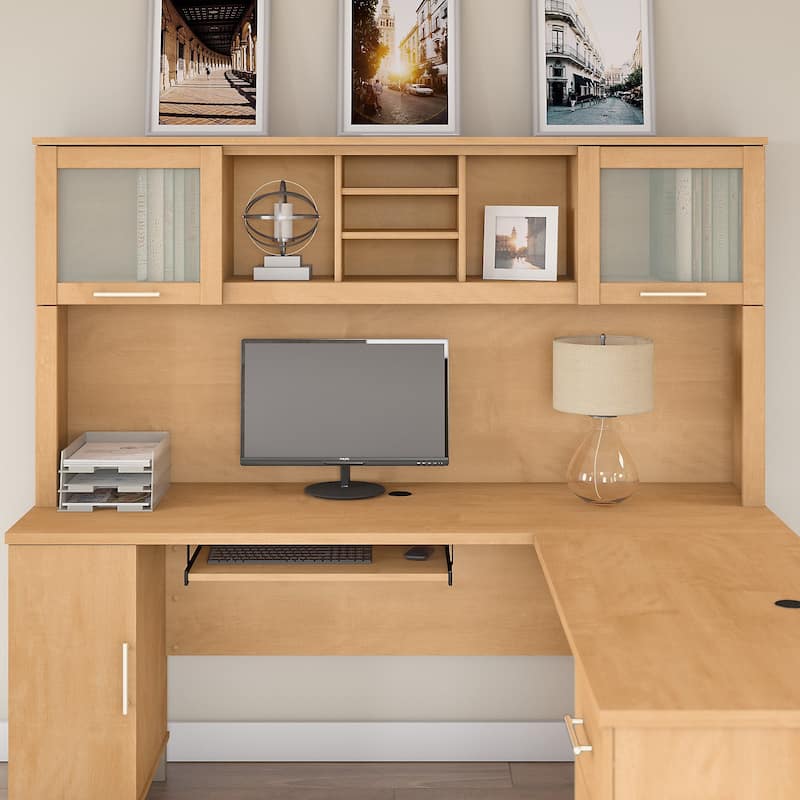 72W Hutch for L Shaped Desk