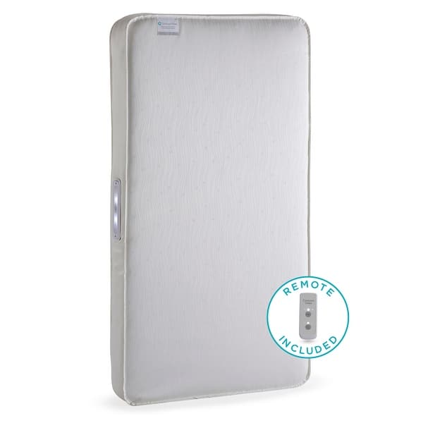 slide 2 of 10, Contours Vibes 2-Stage Soothing Vibrations Crib Mattress & Toddler Mattress, Comfort Technology for Baby Sleep
