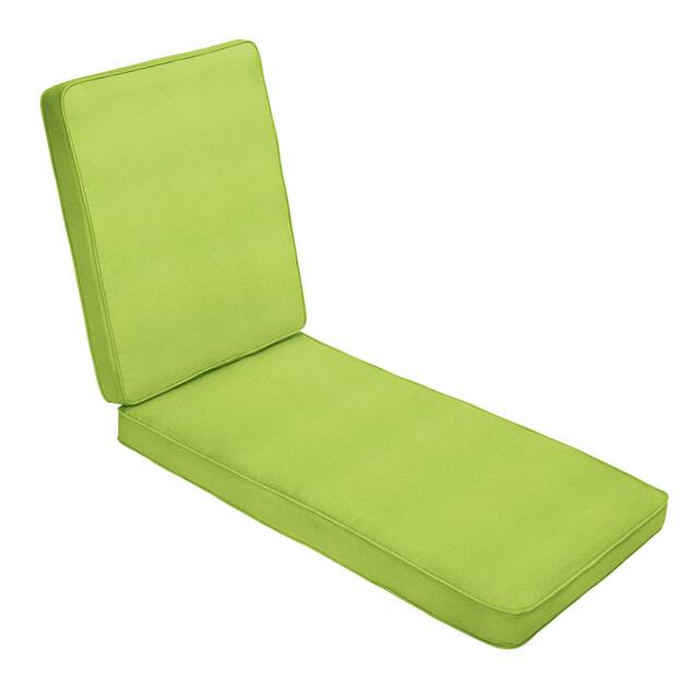 Sunbrella Indoor/Outdoor Chaise Lounge Cushion - Macaw