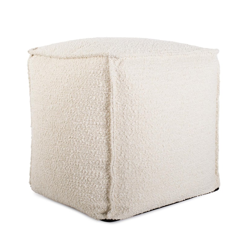 Allan Andrews Square Pouf Barbet Natural