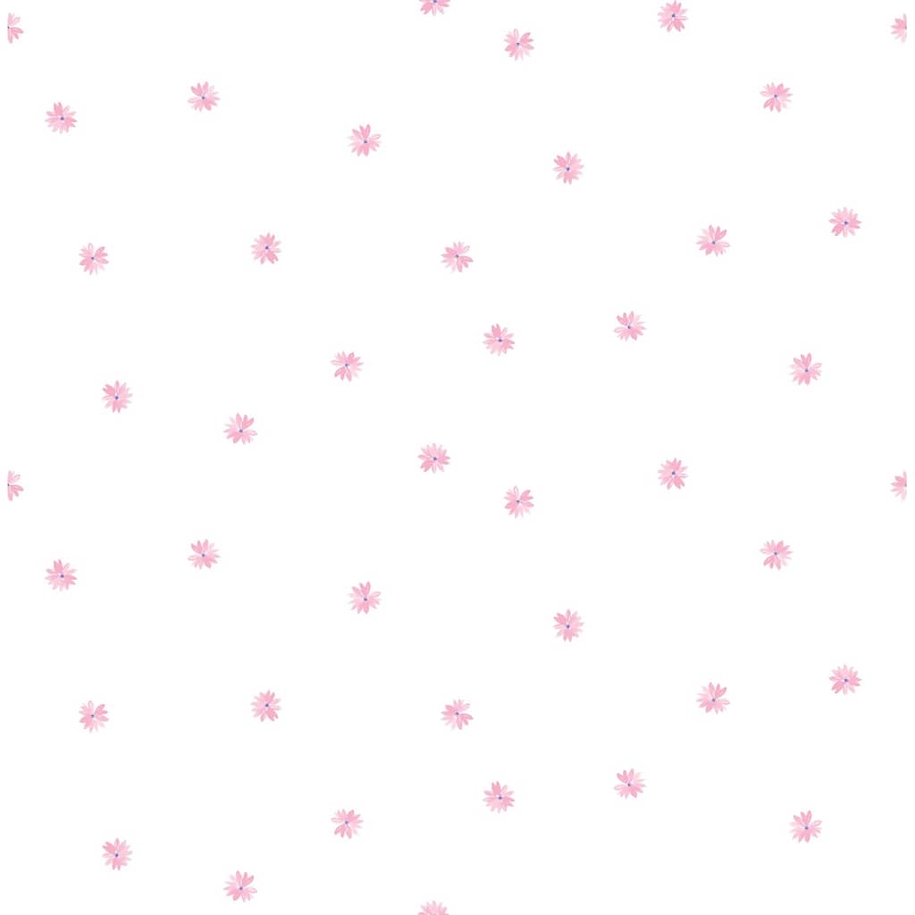 Seabrook Designs Day Dreamers Floral Unpasted Wallpaper