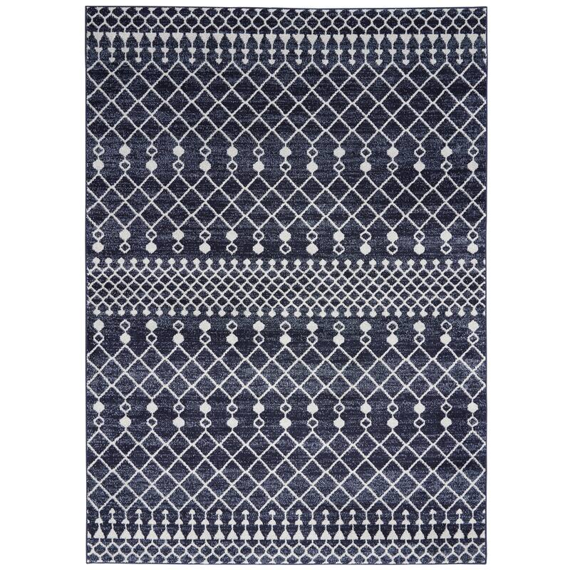 Carson Carrington Drafsen Boho Moroccan Area Rug