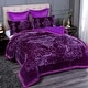 preview thumbnail 41 of 58, Fleece/ Sherpa Down Alternative 3-piece Comforter Set