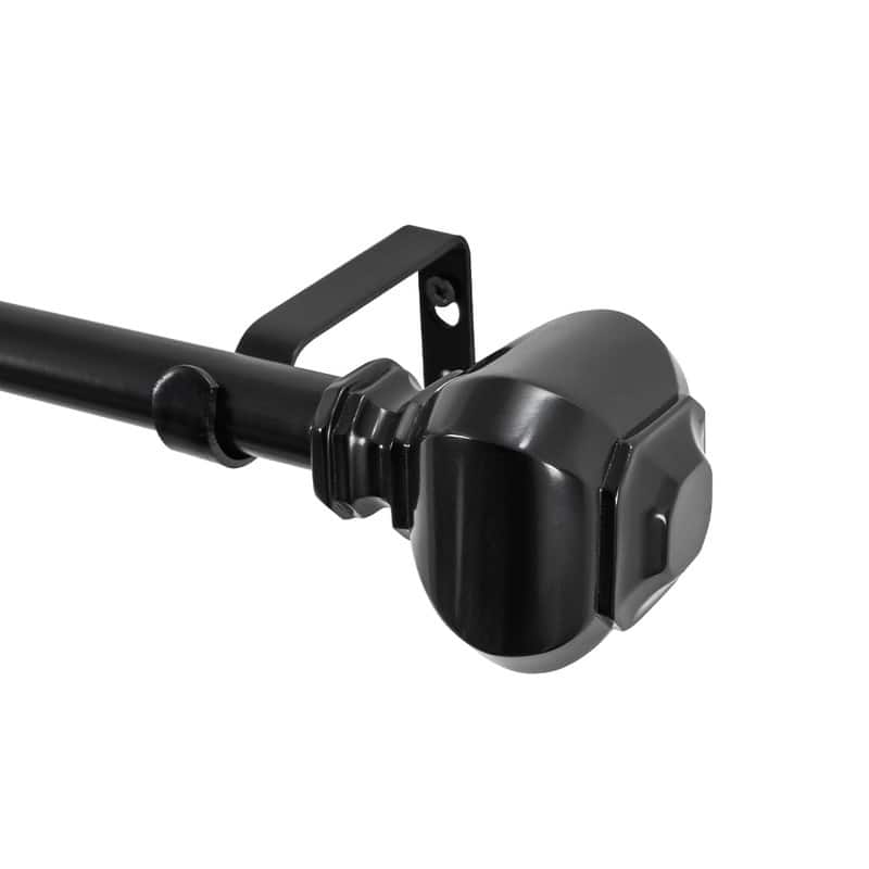 UTOPIA ALLEY 3/4 Inch Curtain Rod - Curtain Rods For Windows 48 to 86 Inch, Adjustable Drapery Rods - 48 to 86"