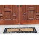 preview thumbnail 164 of 187, Non Slip Coir Low Profile Myla Monogrammed Entry Doormat, 17.7"x47.25"