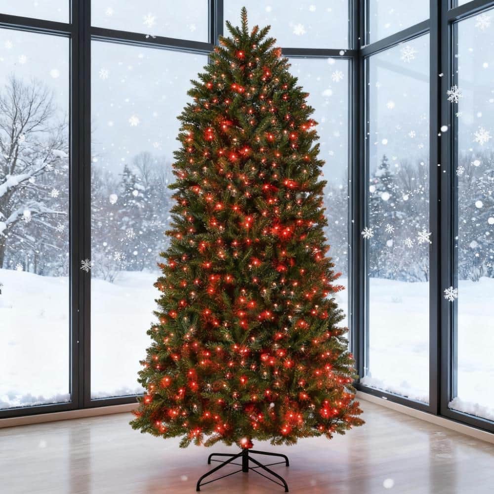 9ft Pre Lit Christmas Tree with LED Lights Music Sync and Mobile App Control - Green
