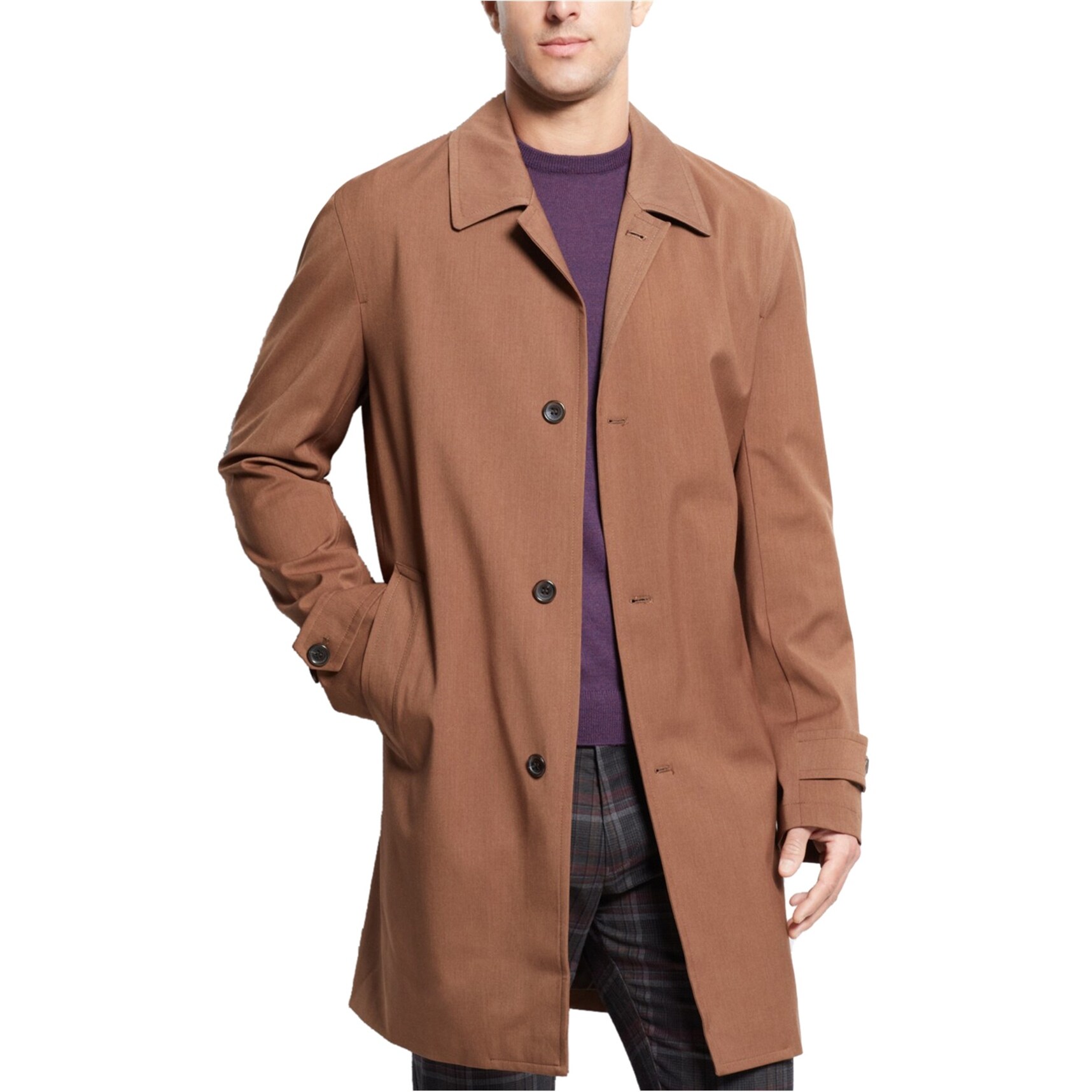 michael kors mens trench coat