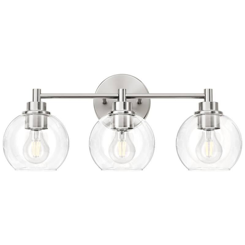 Dimmable Bathroom Vanity Light Globe Glass Shades