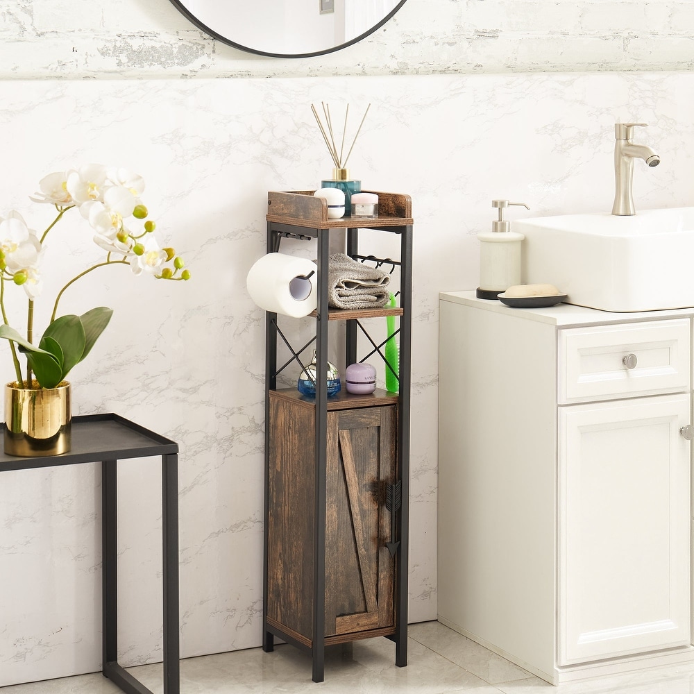 Bathroom Corner Shelf, Toilet & Washroom Stick-on Triangle Organizer Storage  Rack For Cosmetics, No Drilling Required