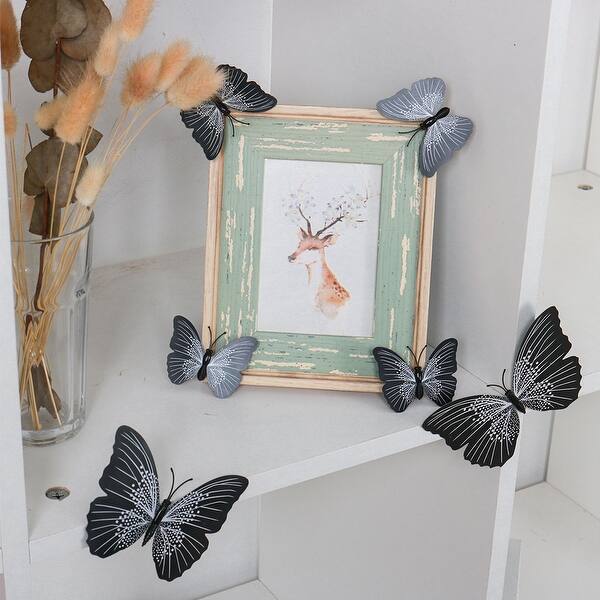 Shop 24pcs 3d Butterfly Wall Stickers Decal Sticker For Home